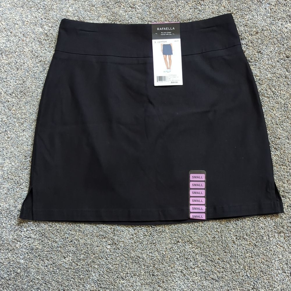 RAFAELLA Black Skort